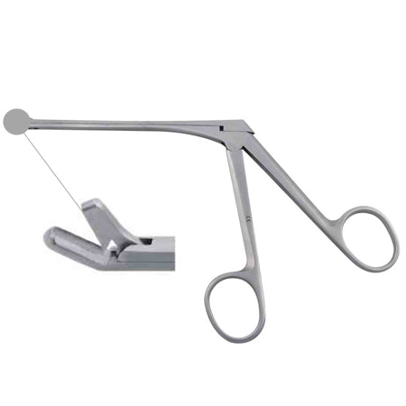 Nasal tissue biting forceps