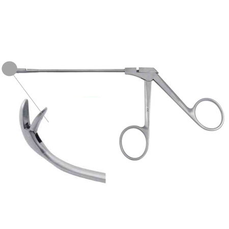 Nasal grasping forceps 105mm upward 115°   120°