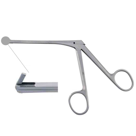 Sinus nasal rongeur back-biting forceps