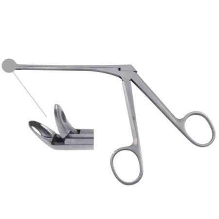 Tissue forceps of nasal cavity 45° 90° x 105mm