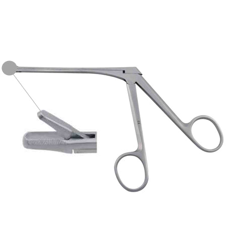 Nasal tissue biting forceps