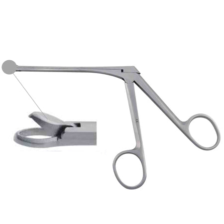 Nasal tissue biting forceps