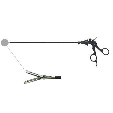 Atraumatic grasping forceps laparoscopic (5mm x 330mm)