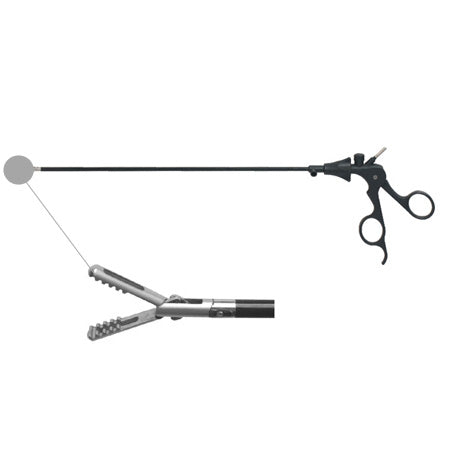 Atraumatic grasping forceps laparoscopic (5mm x 330mm)