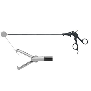 Rat-teeth grasping forceps laparoscopic (5mm x 330mm)