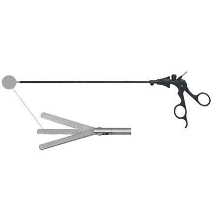 Fan retractor forceps laparoscopic (5mm x 330mm)
