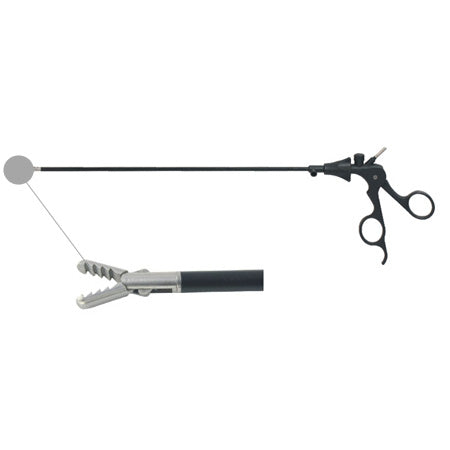 Rerersing tooth forceps laparoscopic (5mm x 330mm)
