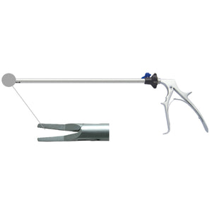 Laparoscopic clip applier for titanium clips