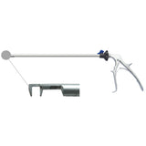Laparoscopic clip applier for titanium clips