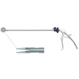 Laparoscopic clip applier for titanium clips