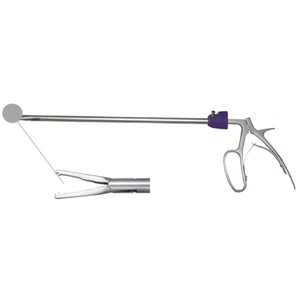 Clip applier for polymer clips laparoscopic (hem-o-lock style)